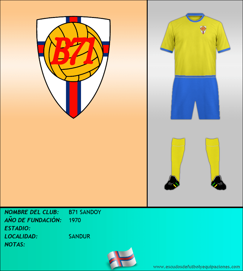 Escudo de B71 SANDOY